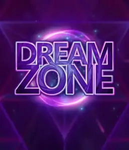 Immerse yourself in the captivating universe of the Dream Zone game by ELK Studios, highlighting a stunning purple and blue cosmic backdrop with the futuristic logo glowing brightly. This image portrays a fantasy atmosphere, perfect for those enchanted by otherworldly themes, offering a unique adventure.