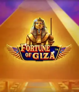 Explore the ancient world of Fortune of Giza slot by Pragmatic Play, featuring a majestic depiction of a Pharaoh before the iconic pyramid backdrop. This graphic portrays the glory of Egyptian history, great for history buffs, providing a captivating escape.